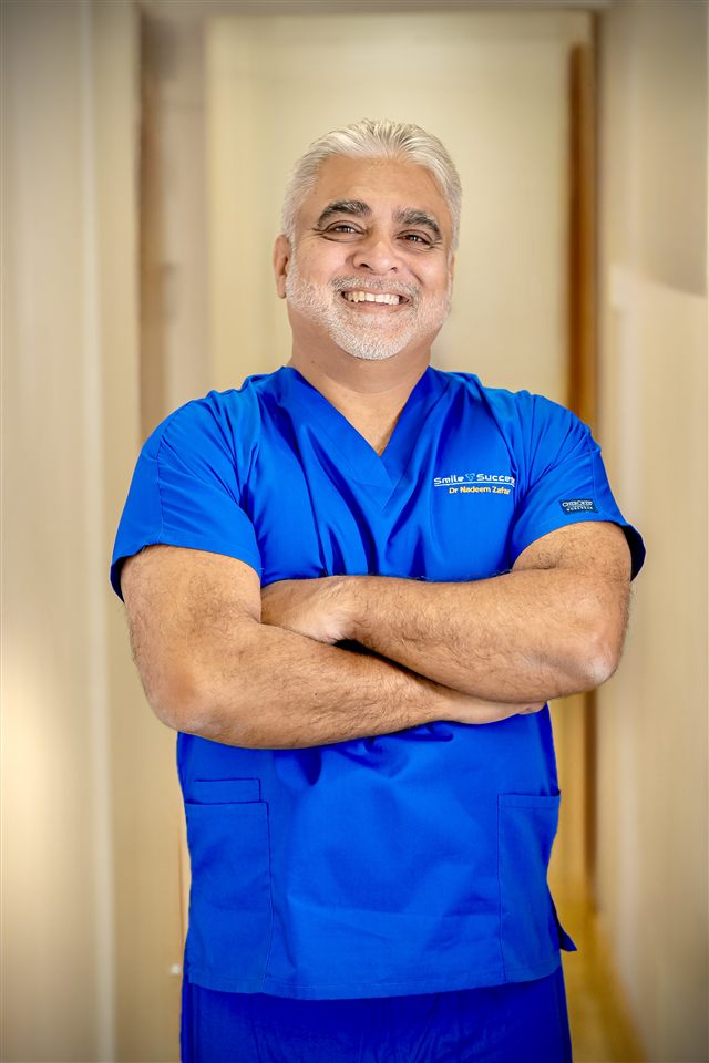 Dr Nadeem Zafar, principal dentist at Smile Success, Camberley